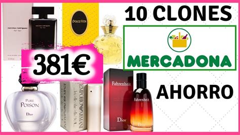 perfumes clones mercadona|perfume extratime mercadona clon.